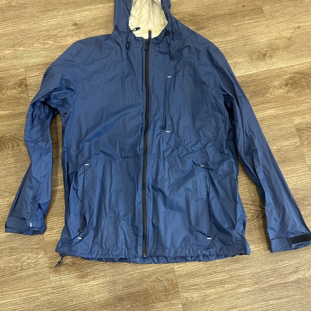 Vineyard Vines Men's Navy Raincoat
